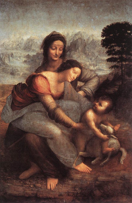 Sant'Anna, la Vergine e il Bambino con l'agnellino